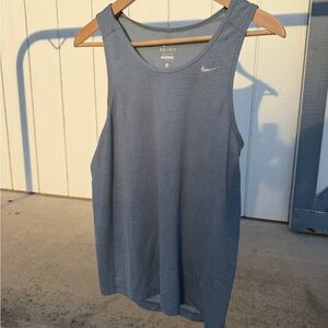 Nike Men’s Dri-FIT Blue Performance Tank Top